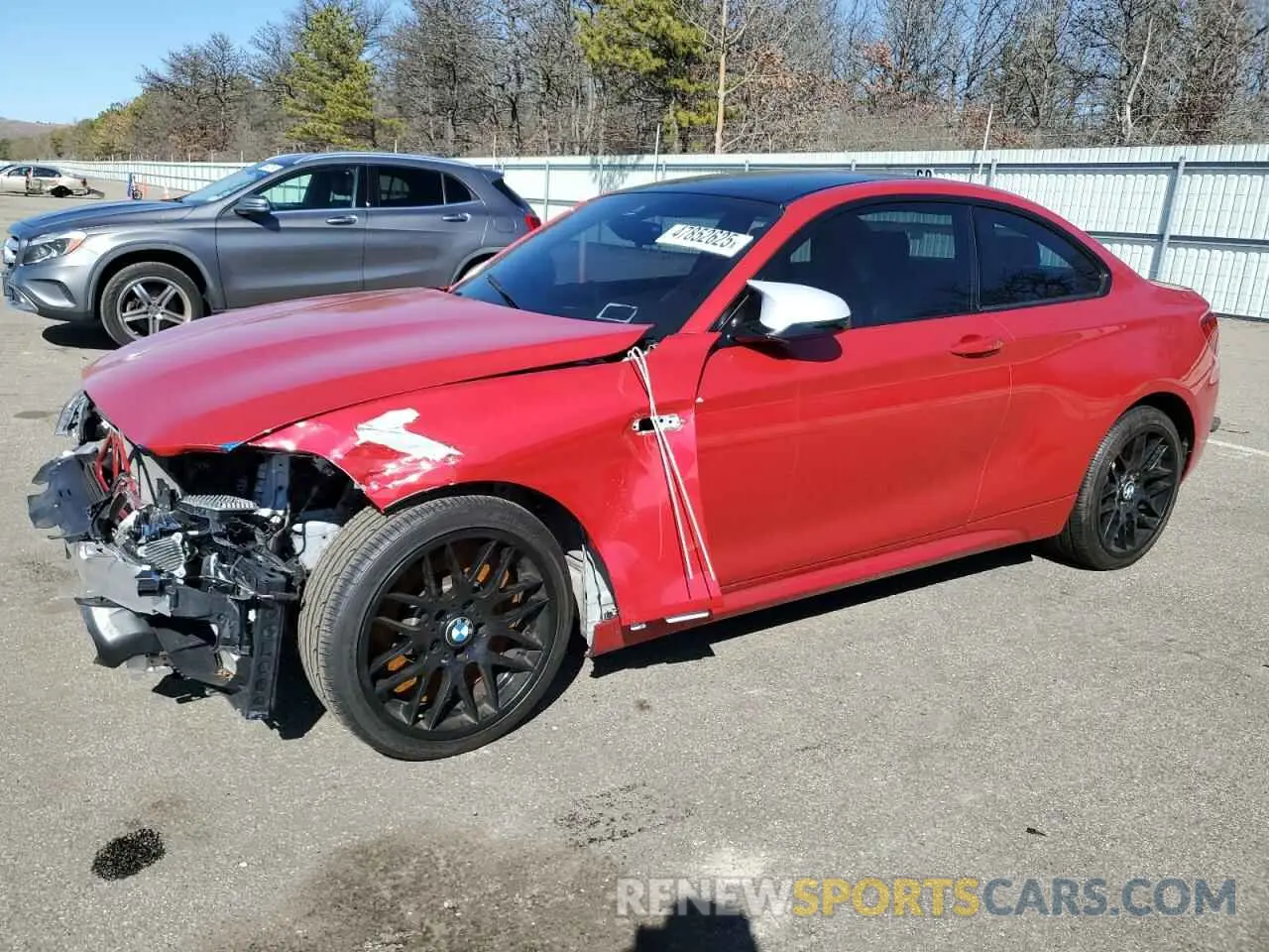 1 Фотография поврежденного автомобиля WBS2U7C06L7E83213 BMW M2 2020