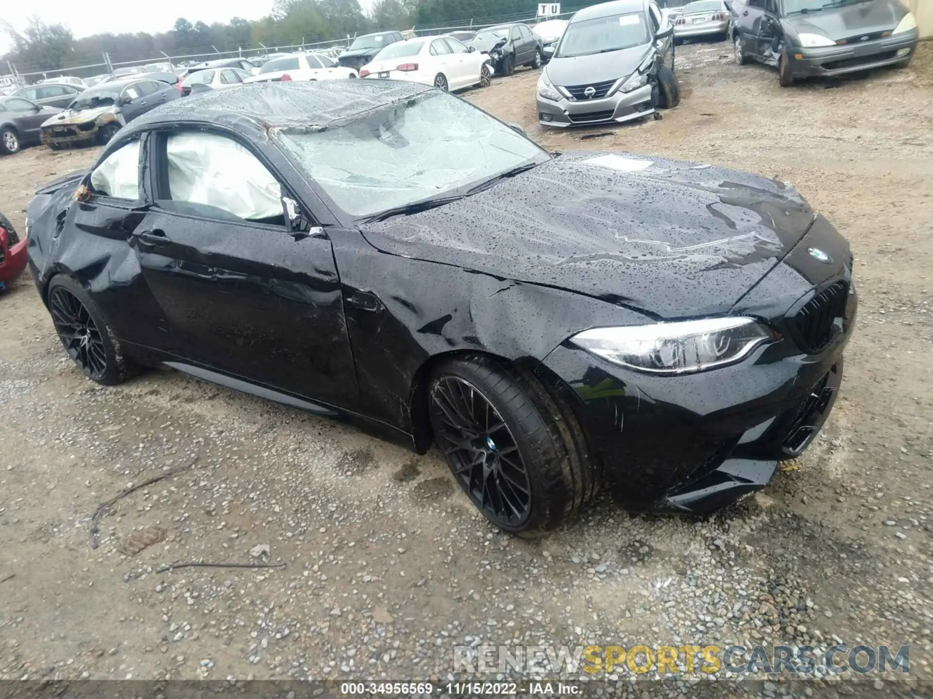 1 Фотография поврежденного автомобиля WBS2U7C0XL7E47654 BMW M2 2020