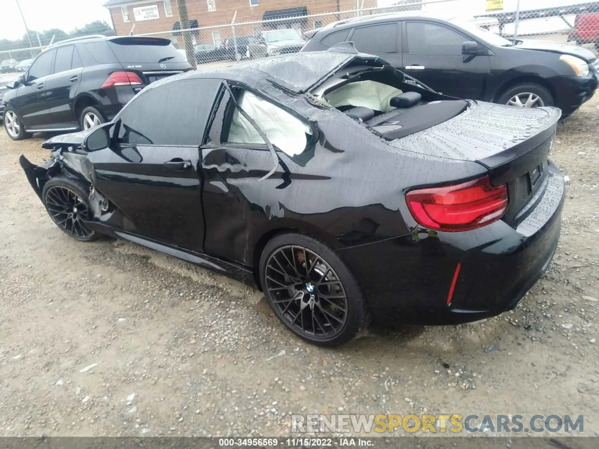 3 Фотография поврежденного автомобиля WBS2U7C0XL7E47654 BMW M2 2020