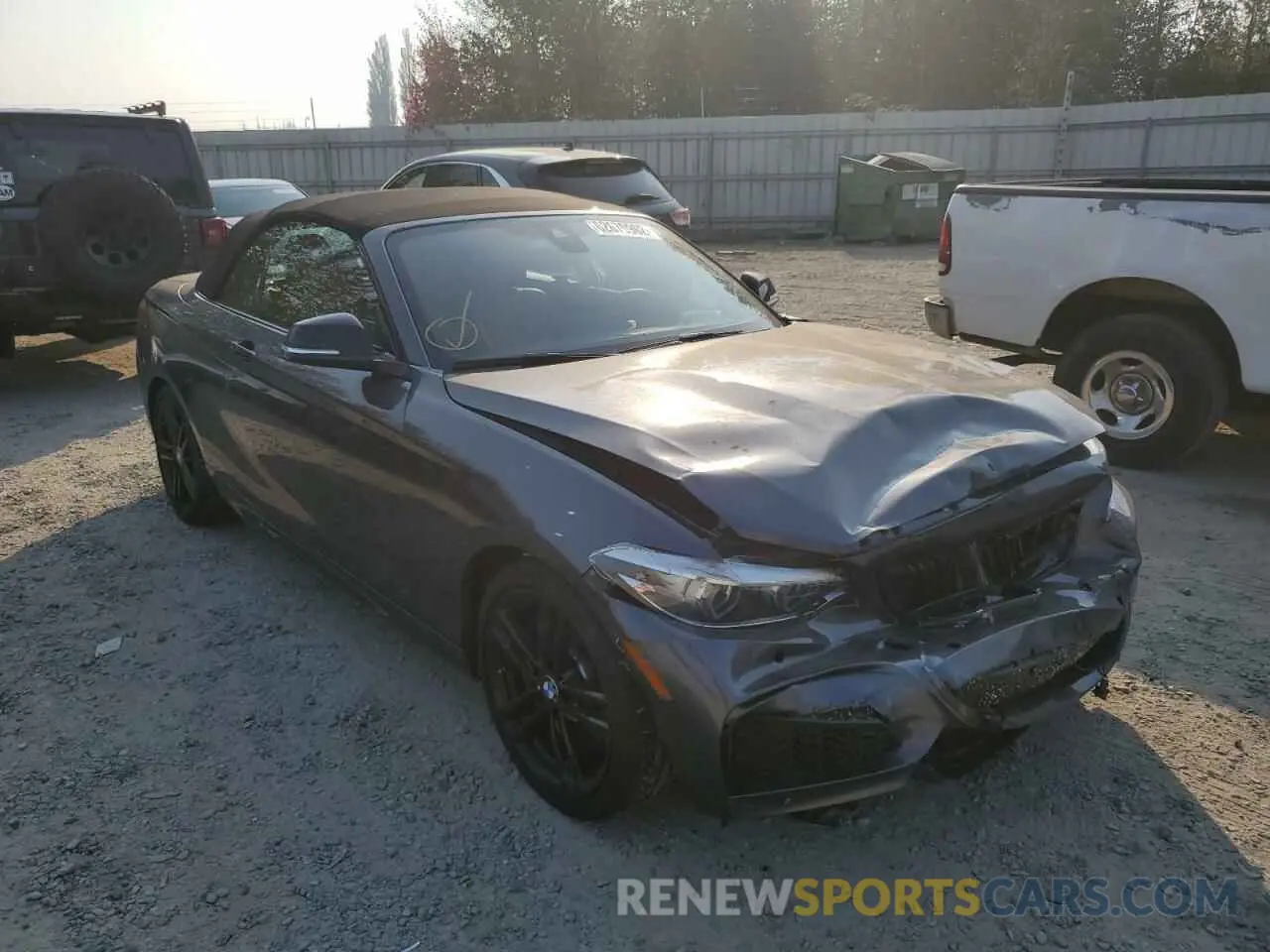1 Фотография поврежденного автомобиля WBA2N3C00M7H30351 BMW M2 2021