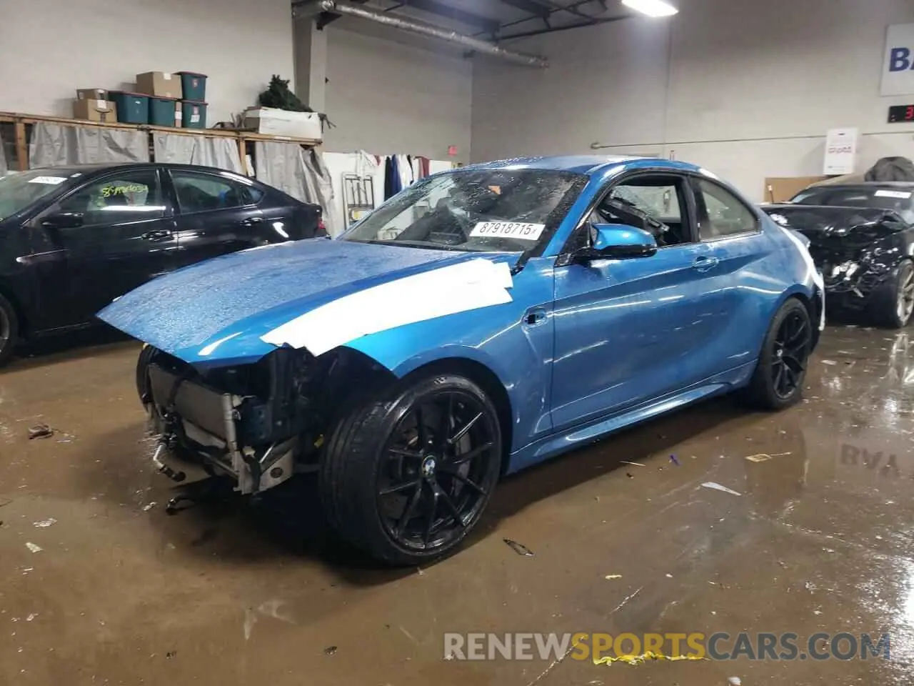 1 Фотография поврежденного автомобиля WBS2U7C00M7J09386 BMW M2 2021