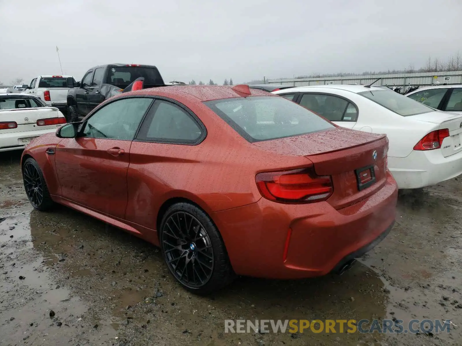 3 Photograph of a damaged car WBS2U7C05M7H03510 BMW M2 2021