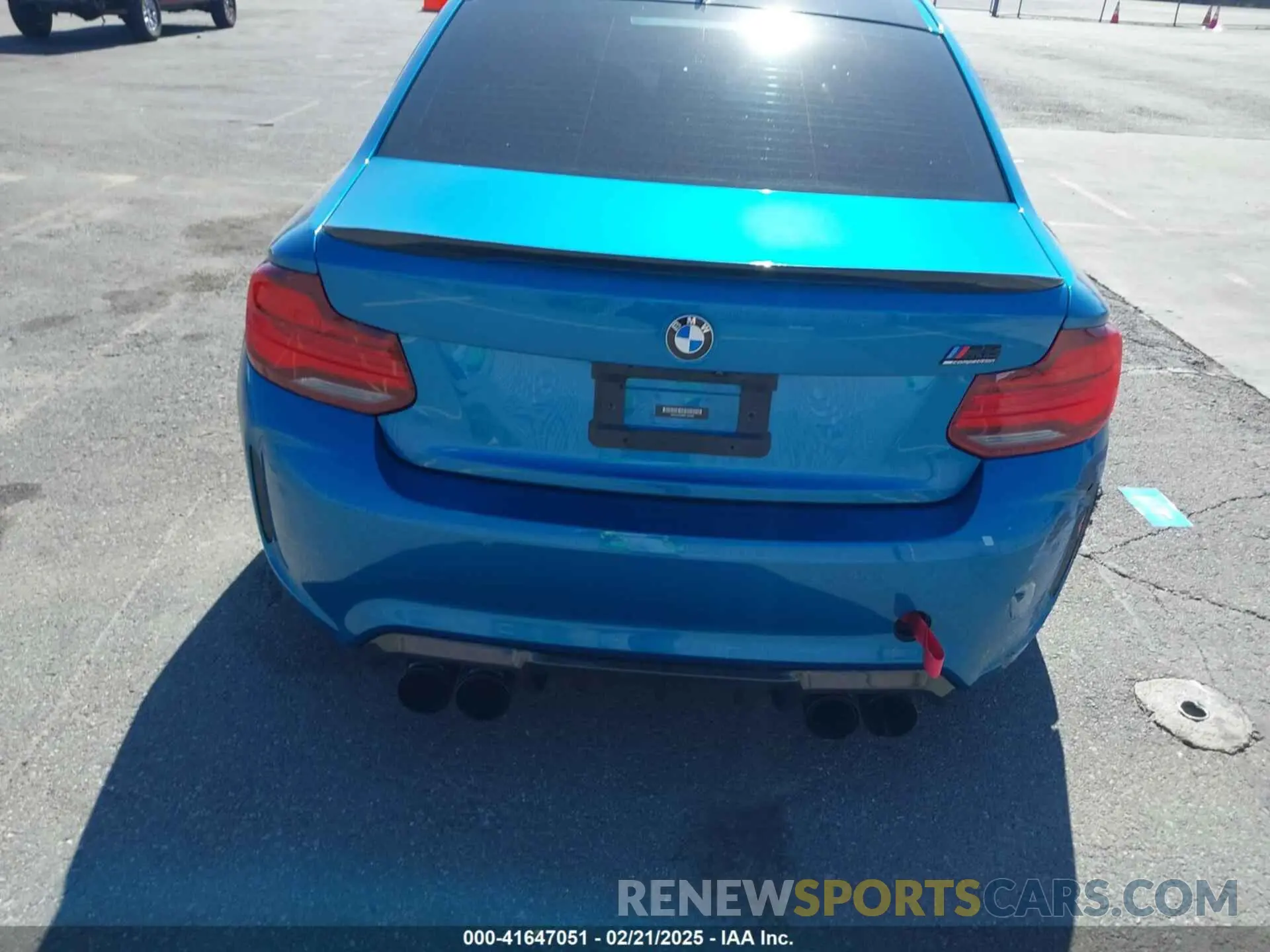 16 Фотография поврежденного автомобиля WBS2U7C08M7J67360 BMW M2 2021