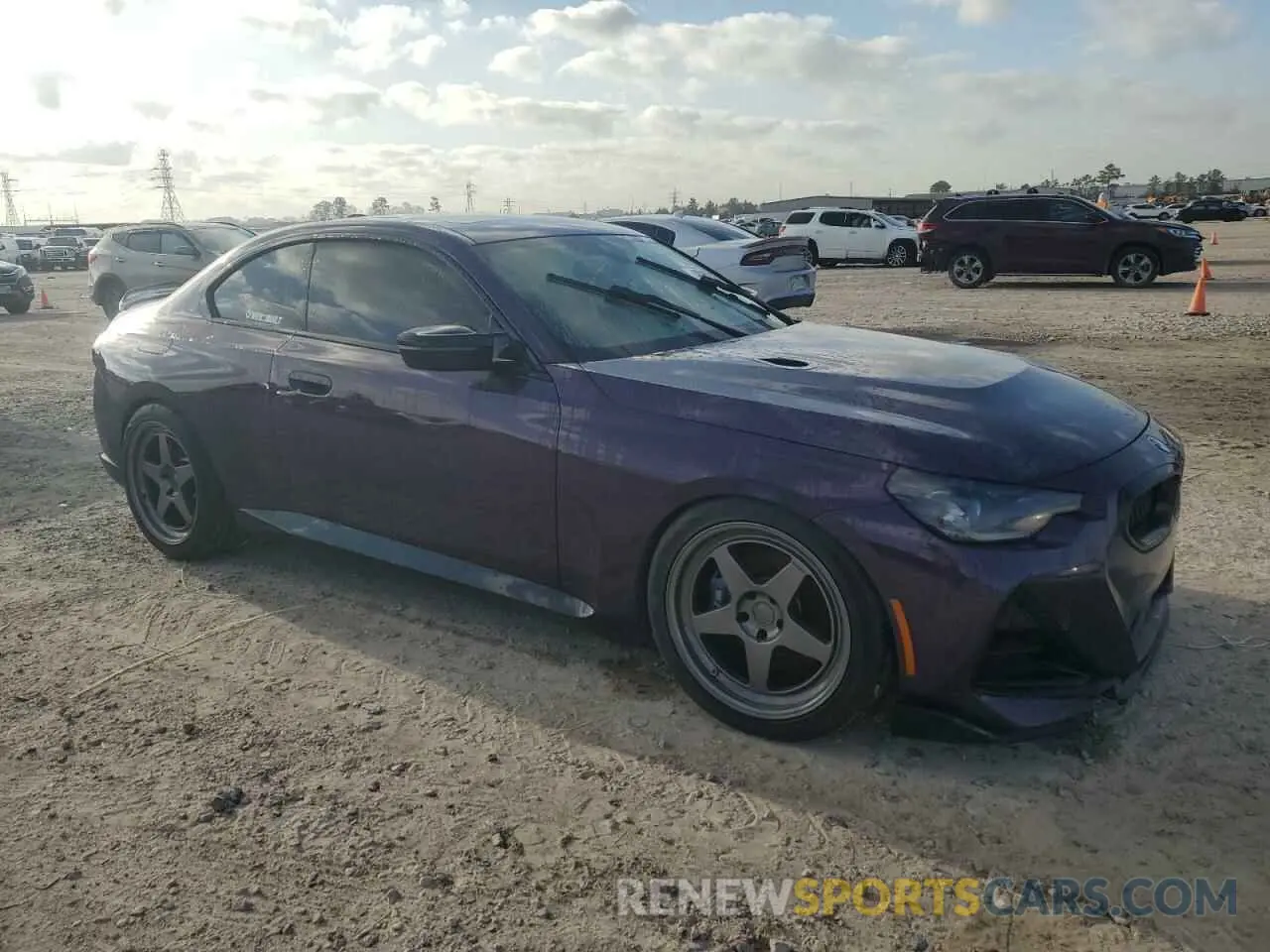 4 Фотография поврежденного автомобиля 3MW53CM03N8C68415 BMW M2 2022