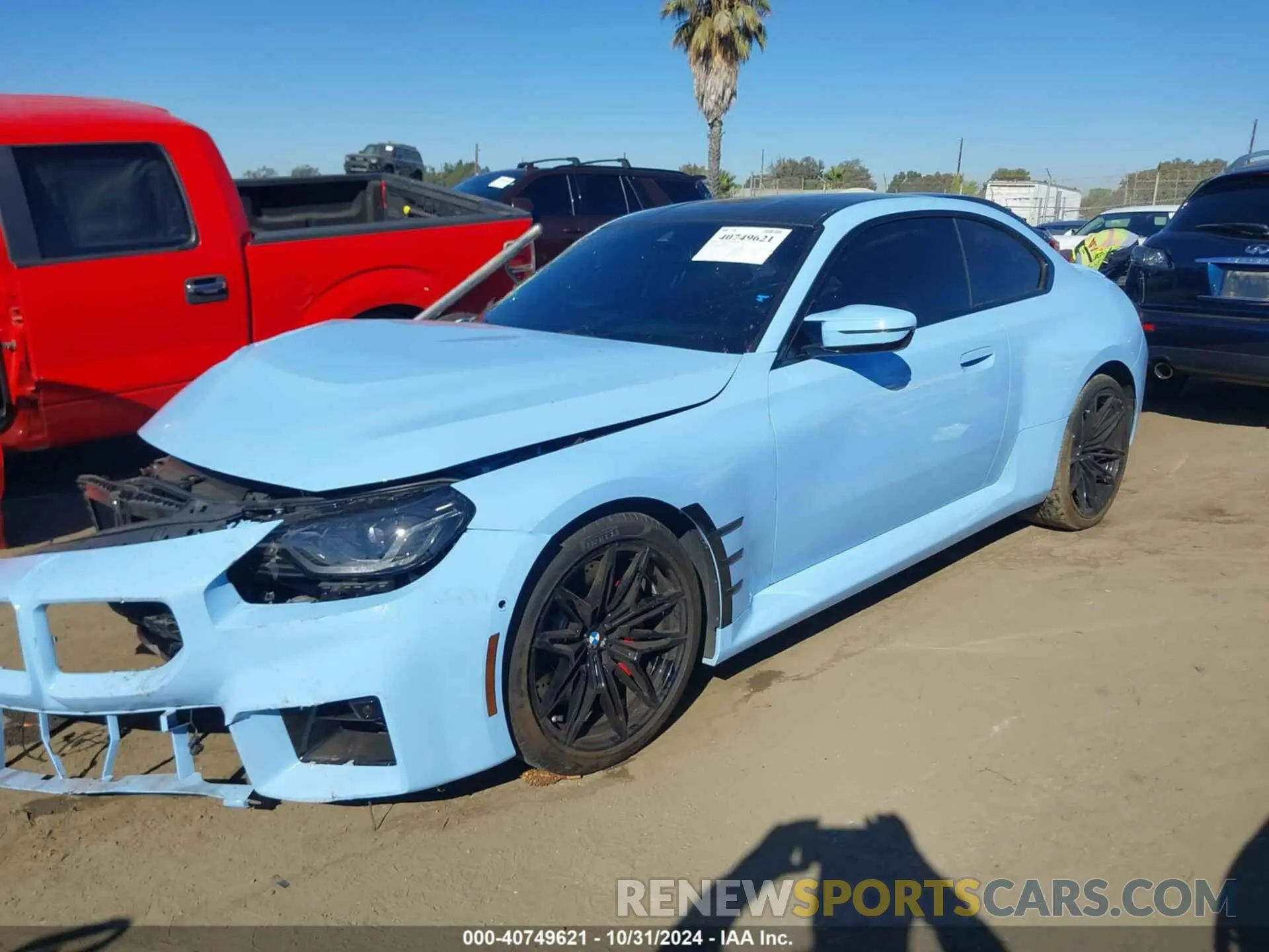 2 Фотография поврежденного автомобиля 3MF13DM08P8D61938 BMW M2 2023
