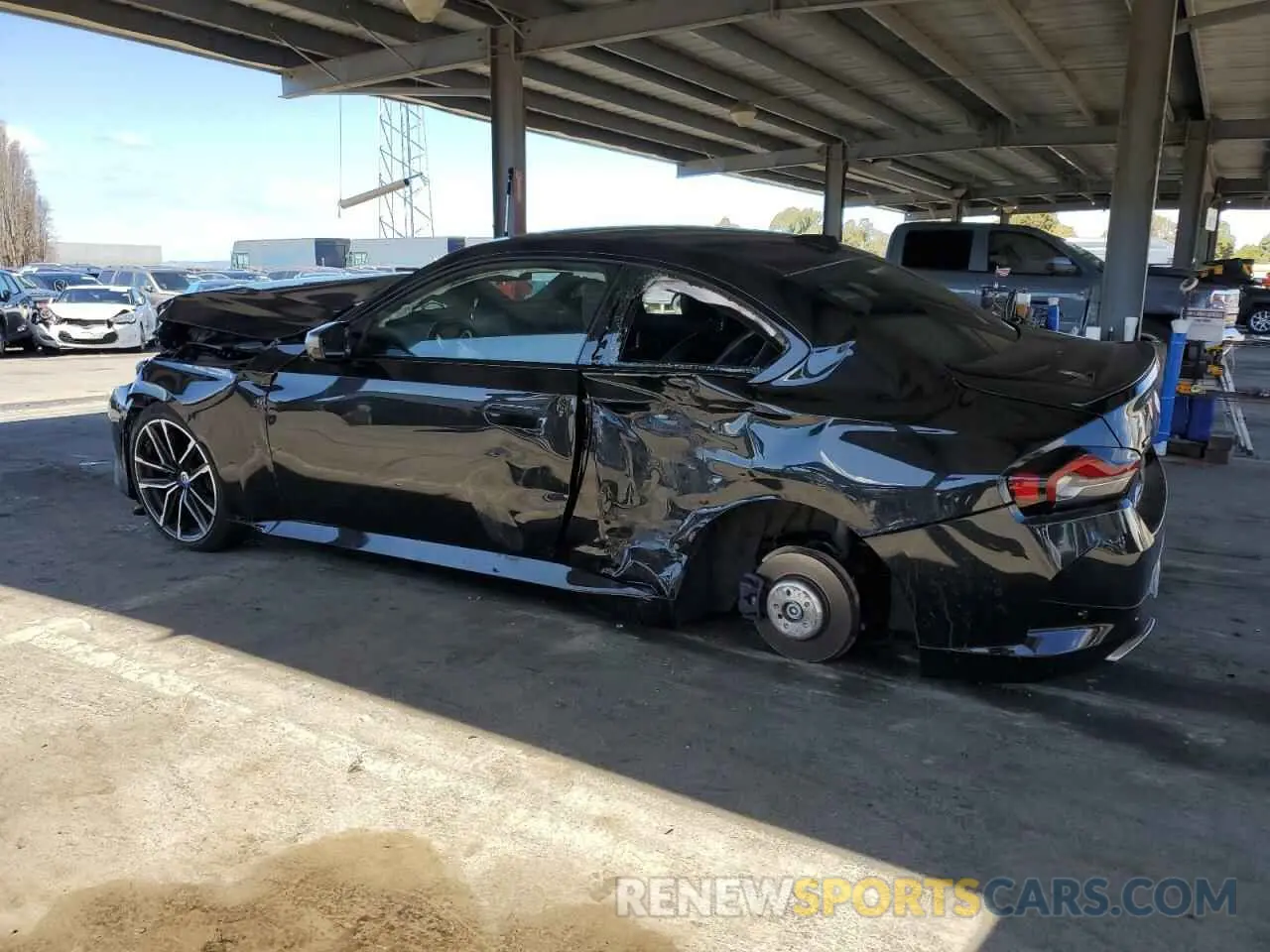 2 Photograph of a damaged car 3MW53CM08P8D04022 BMW M2 2023