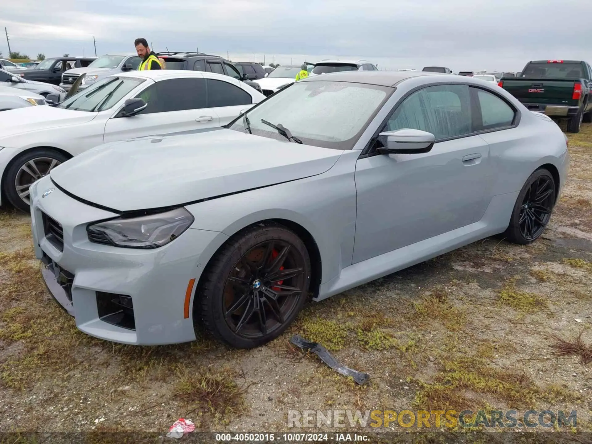 2 Photograph of a damaged car 3MF13DM00R8E20435 BMW M2 2024