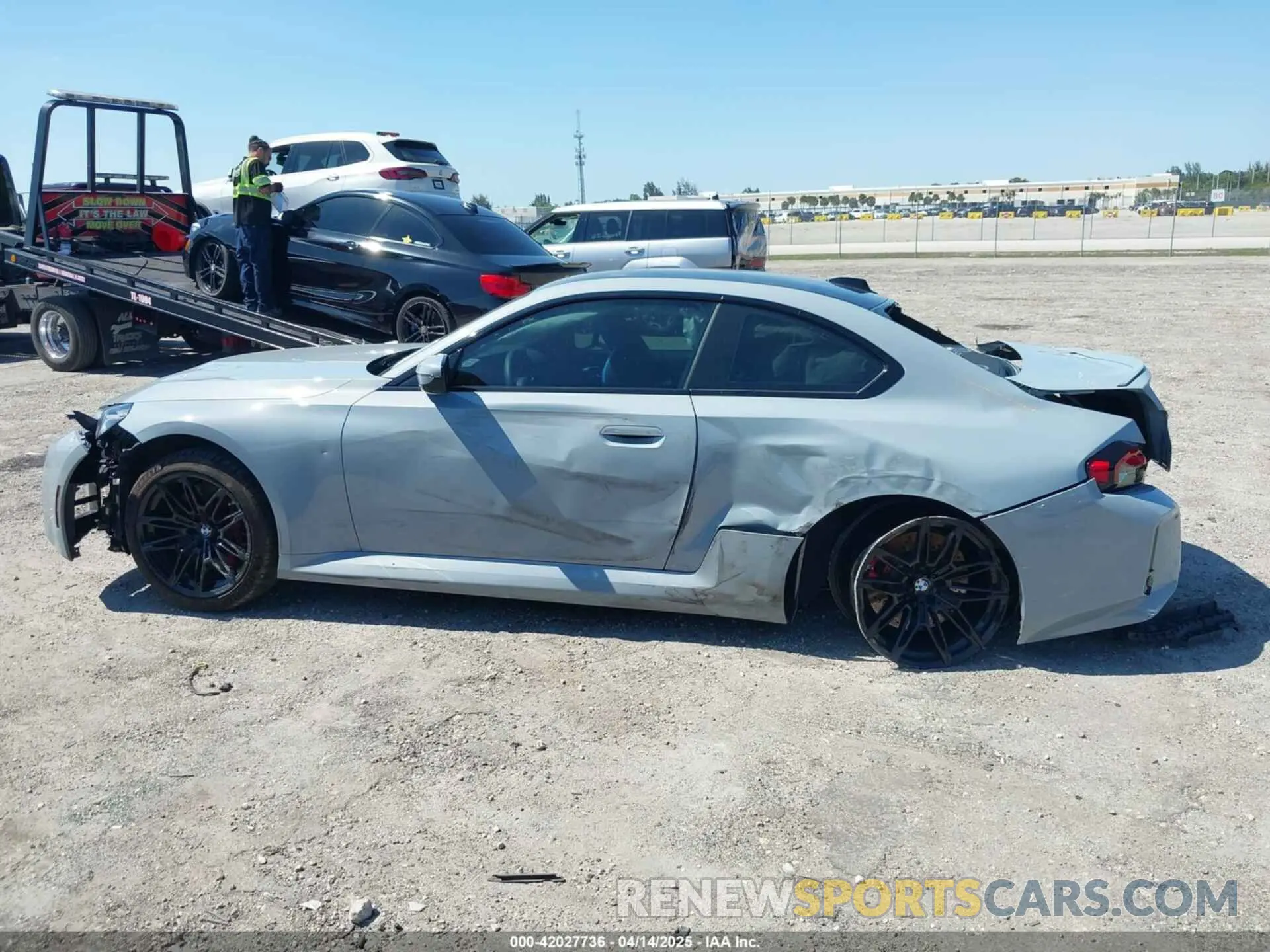 15 Photograph of a damaged car 3MF13DM04R8E69489 BMW M2 2024