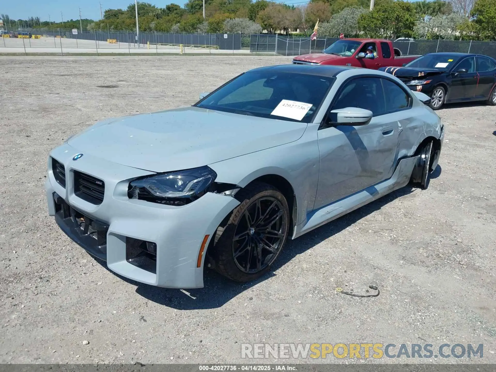 2 Photograph of a damaged car 3MF13DM04R8E69489 BMW M2 2024