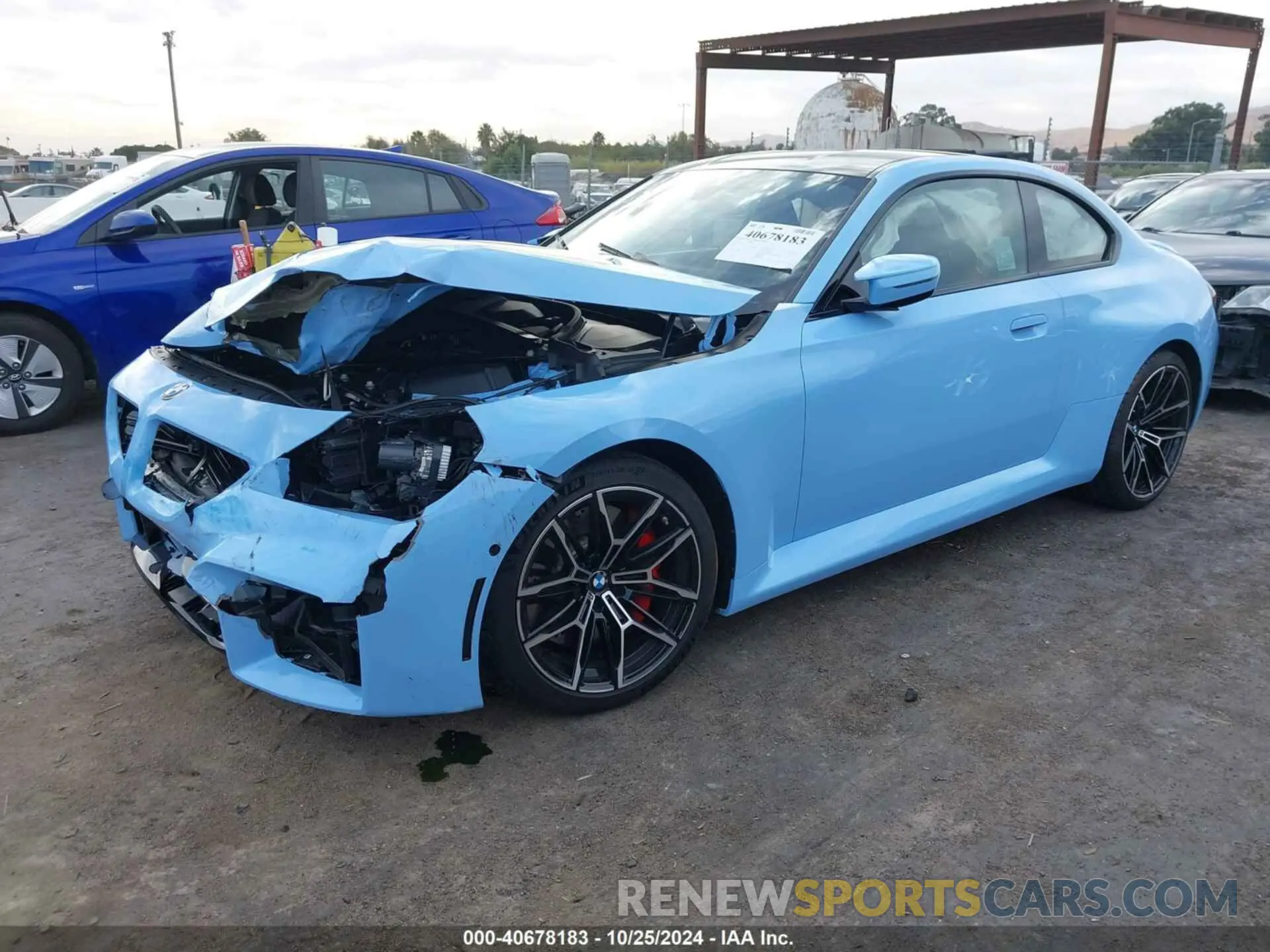 2 Photograph of a damaged car 3MF13DM05R8D81986 BMW M2 2024
