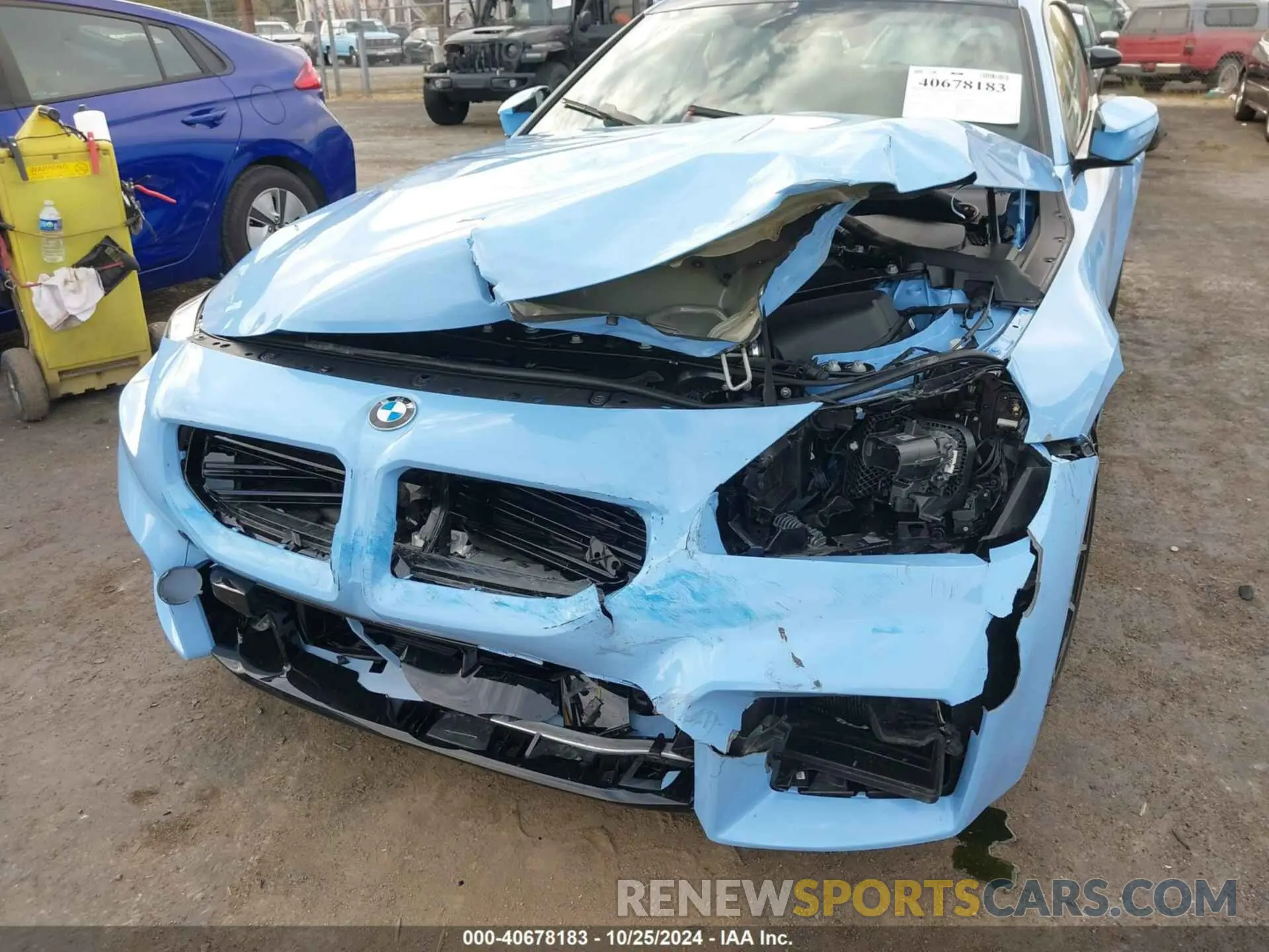 6 Photograph of a damaged car 3MF13DM05R8D81986 BMW M2 2024