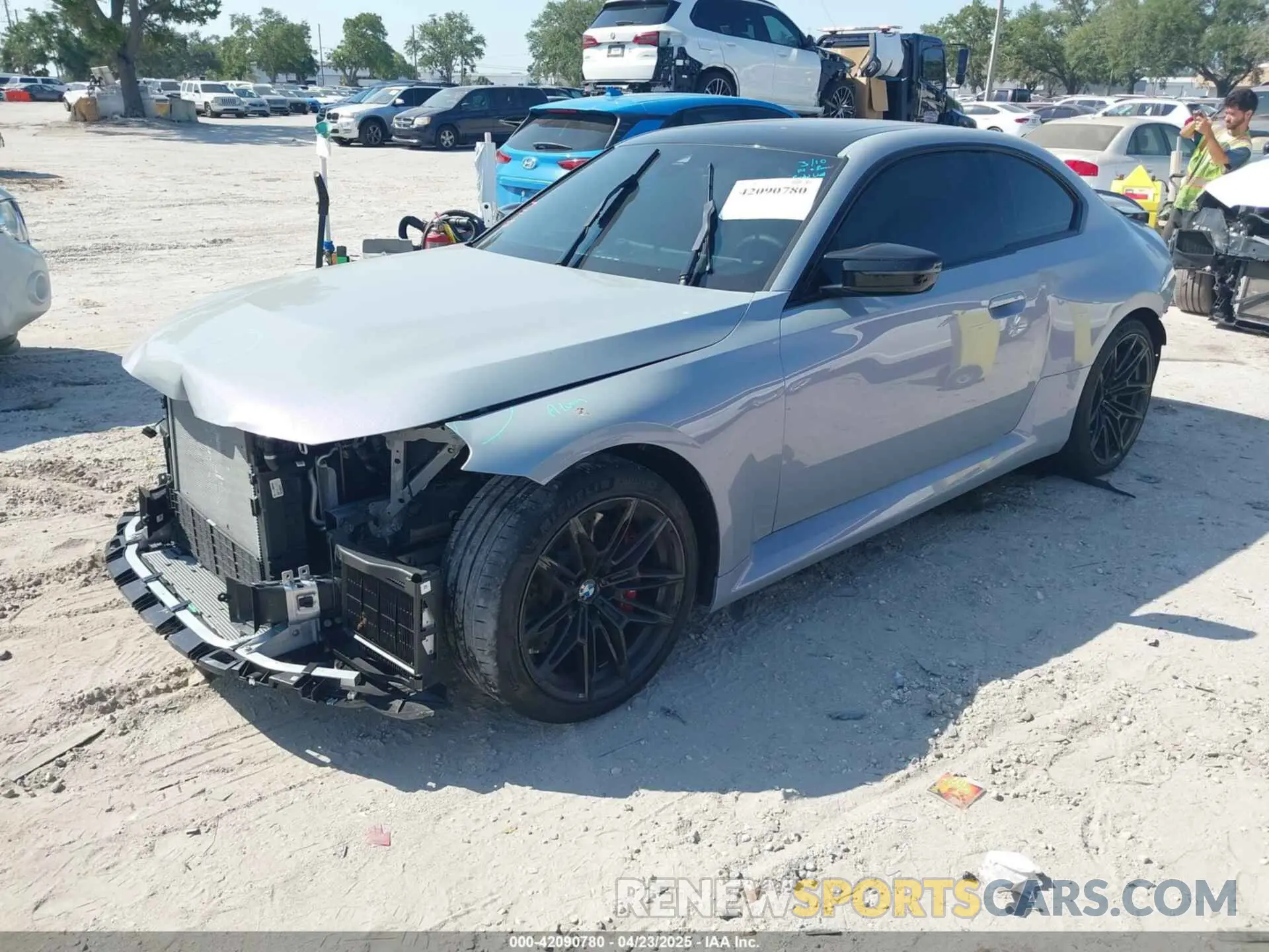 2 Photograph of a damaged car 3MF13DM08R8E17041 BMW M2 2024
