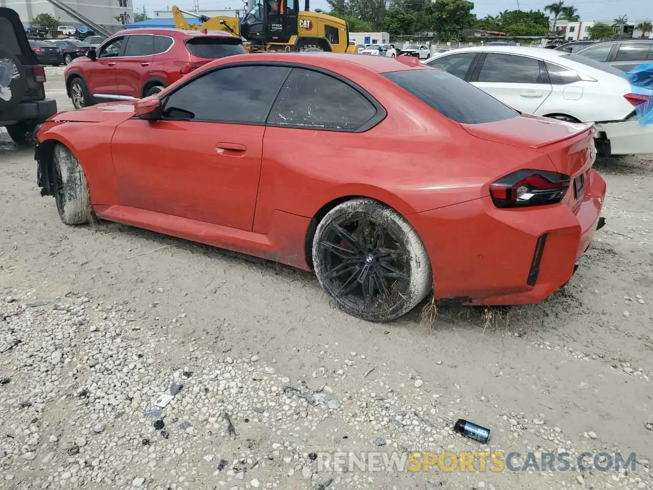 2 Photograph of a damaged car 3MF13DM09R8E23415 BMW M2 2024