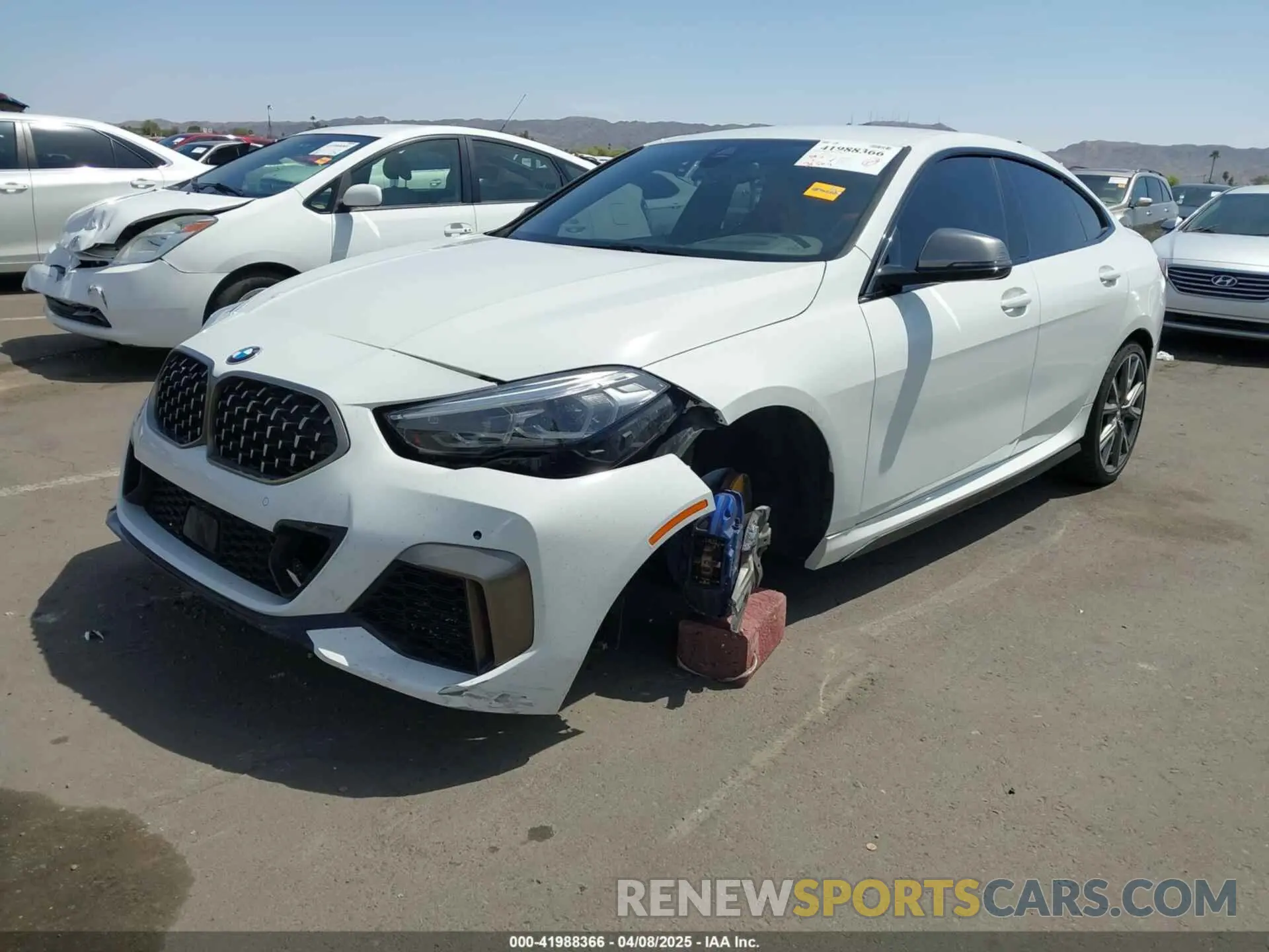 2 Photograph of a damaged car WBA13AL07L7F36405 BMW M235I GRAN COUPE 2020