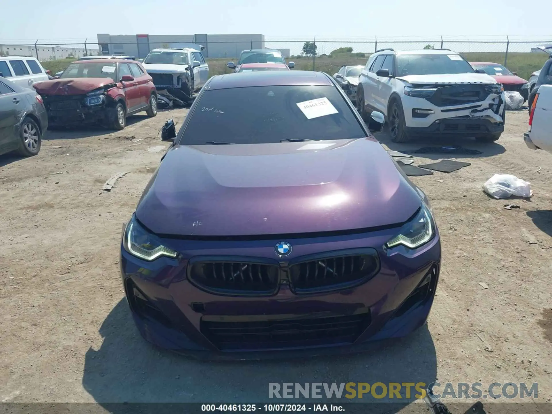 12 Photograph of a damaged car 3MW53CM05P8C80200 BMW M240 2023