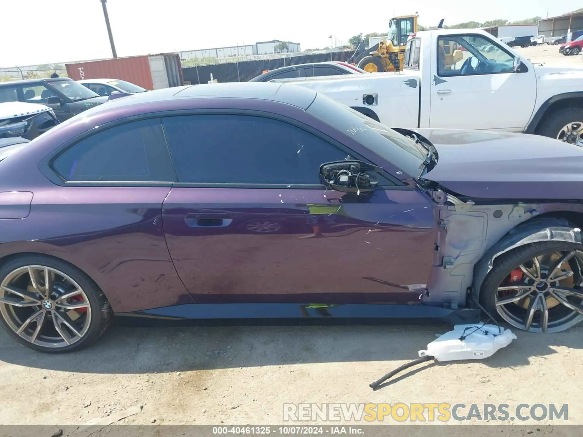 13 Photograph of a damaged car 3MW53CM05P8C80200 BMW M240 2023