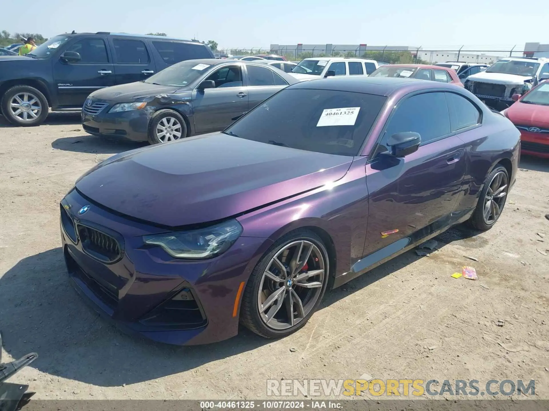 2 Photograph of a damaged car 3MW53CM05P8C80200 BMW M240 2023