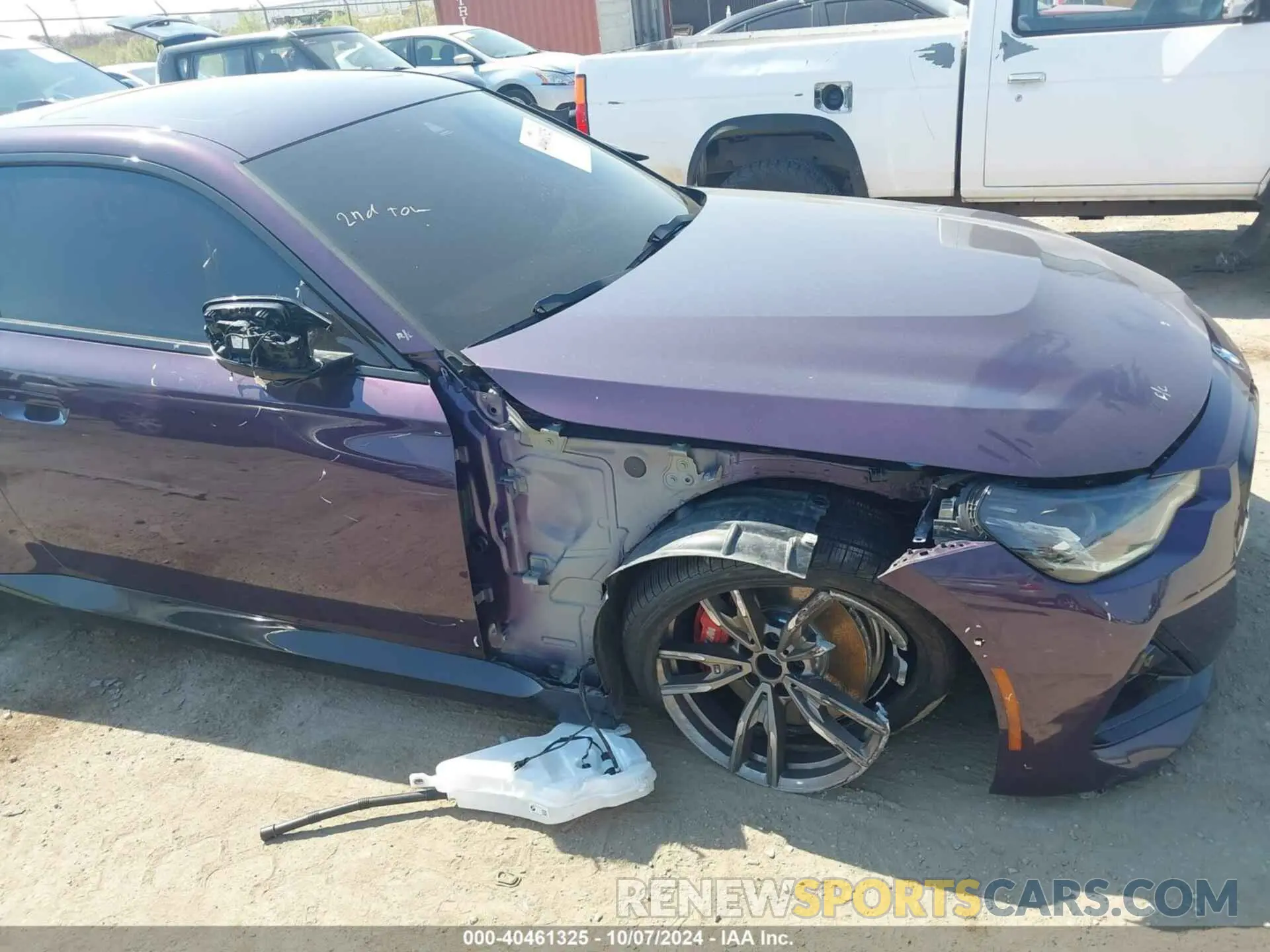6 Photograph of a damaged car 3MW53CM05P8C80200 BMW M240 2023