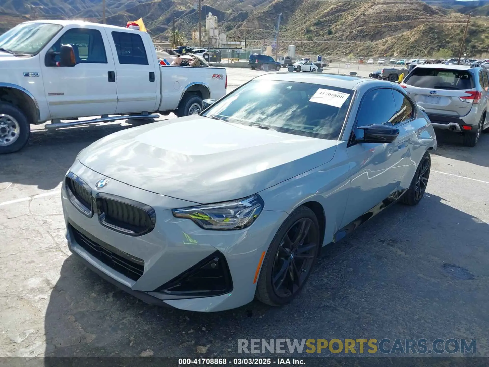 2 Фотография поврежденного автомобиля 3MW53CM06R8D83628 BMW M240 2024