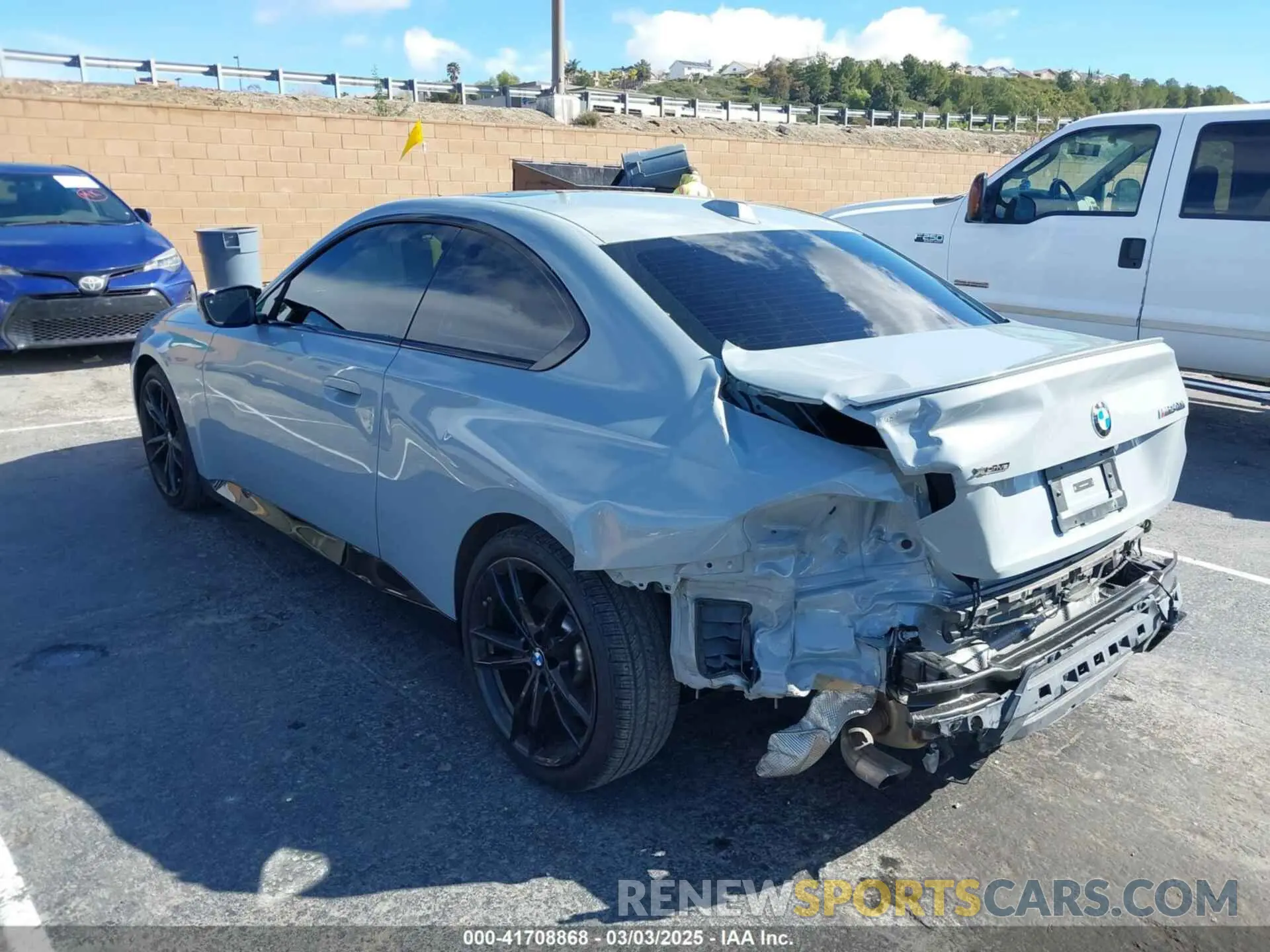 3 Фотография поврежденного автомобиля 3MW53CM06R8D83628 BMW M240 2024
