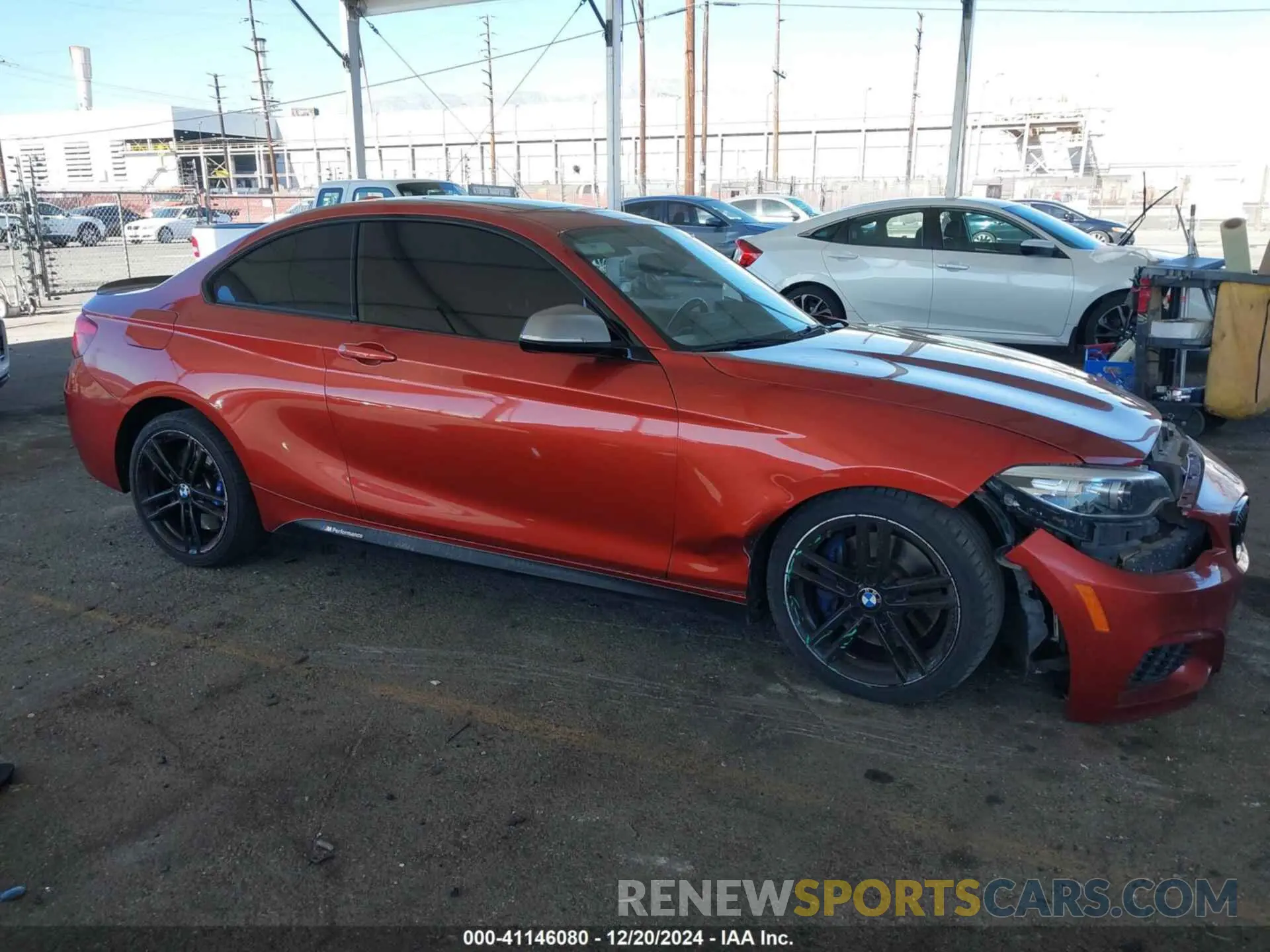 14 Фотография поврежденного автомобиля WBA2J5C54KVC07944 BMW M240I 2019