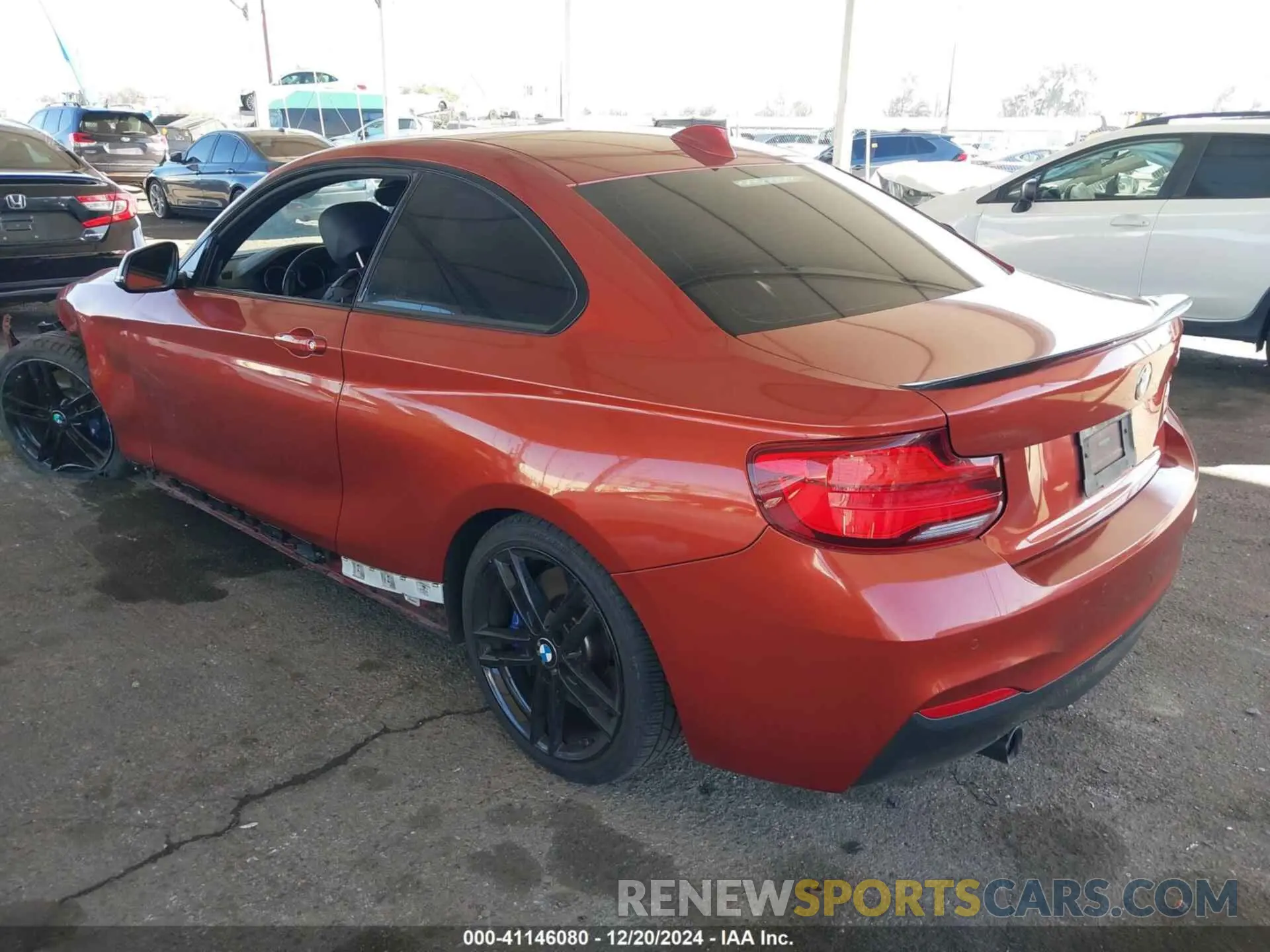 3 Фотография поврежденного автомобиля WBA2J5C54KVC07944 BMW M240I 2019