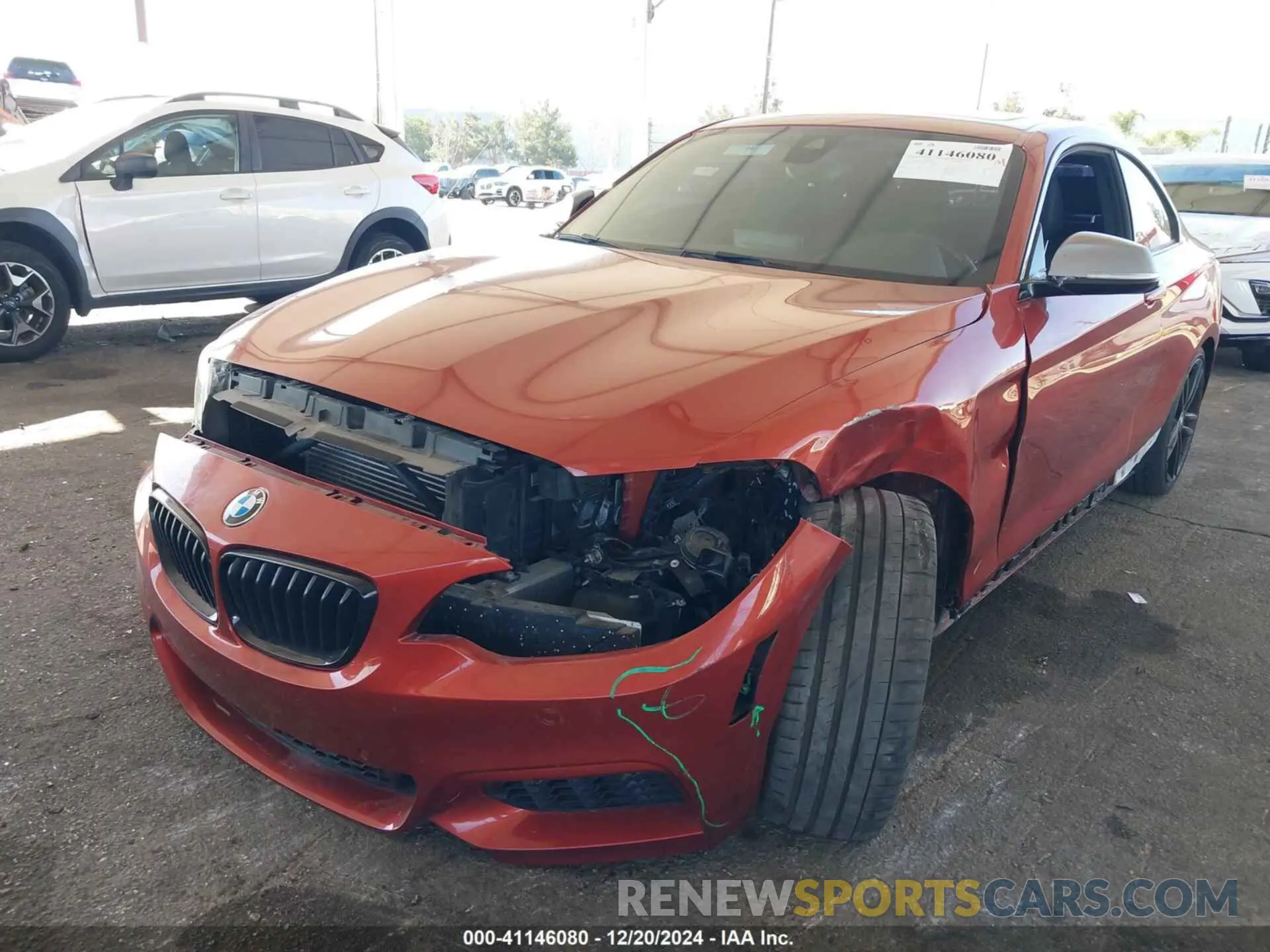 6 Фотография поврежденного автомобиля WBA2J5C54KVC07944 BMW M240I 2019
