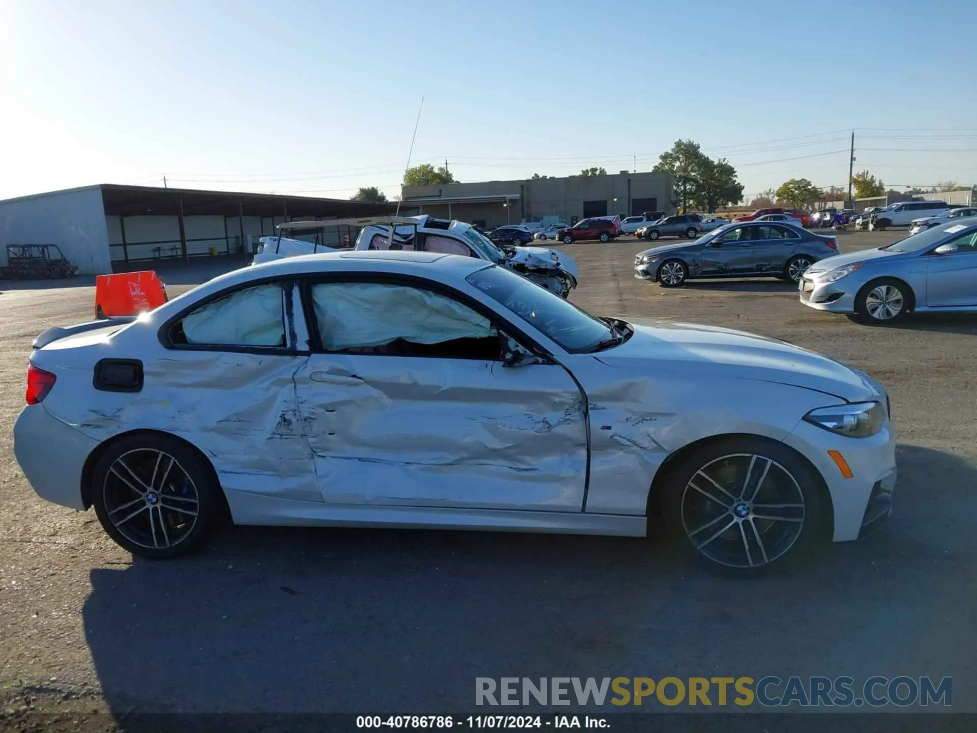 13 Photograph of a damaged car WBA2J5C58KVC07817 BMW M240I 2019