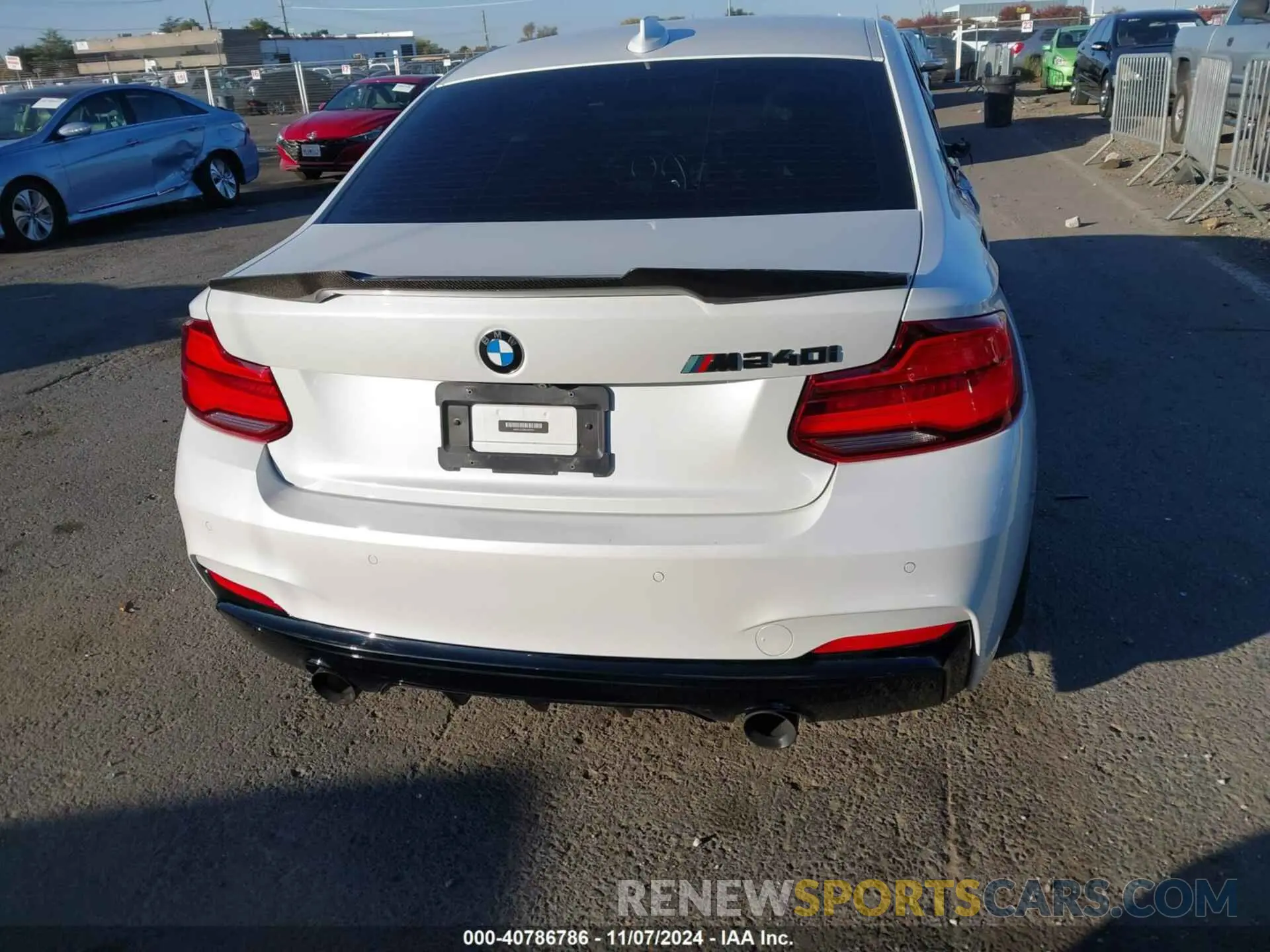 16 Photograph of a damaged car WBA2J5C58KVC07817 BMW M240I 2019