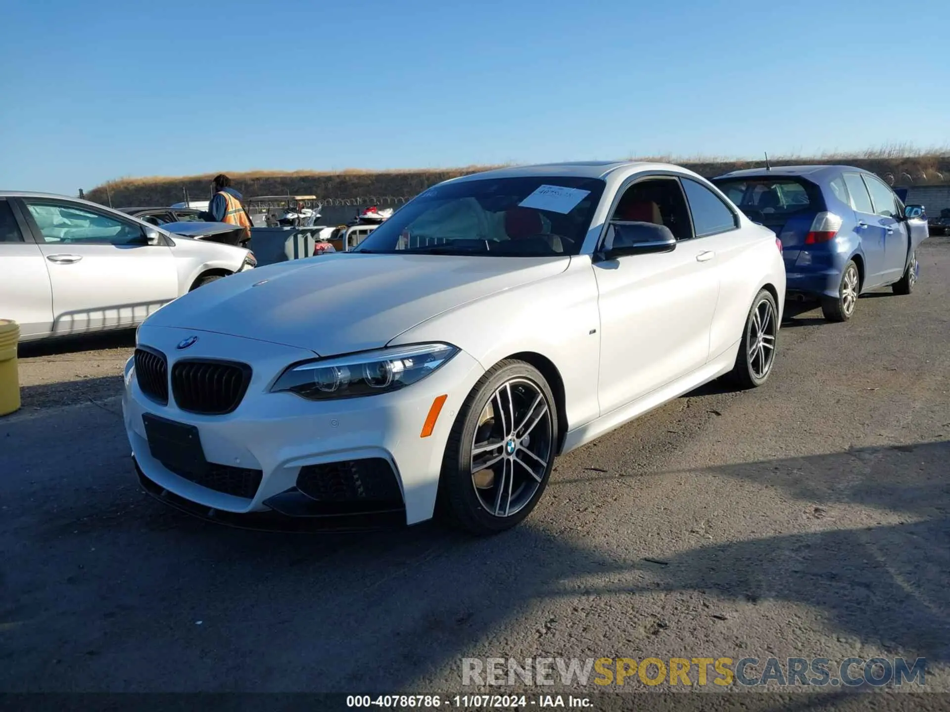 2 Photograph of a damaged car WBA2J5C58KVC07817 BMW M240I 2019