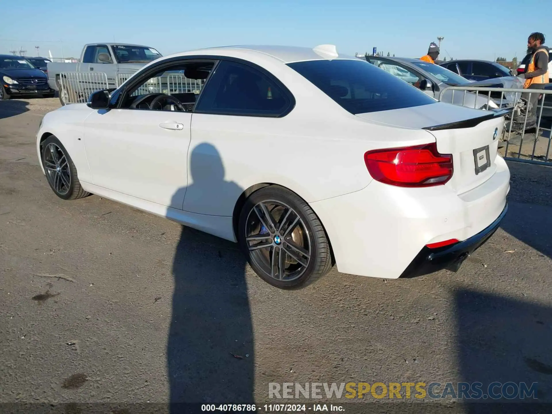 3 Photograph of a damaged car WBA2J5C58KVC07817 BMW M240I 2019