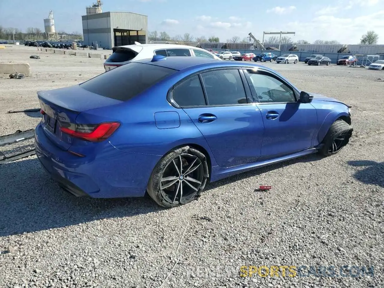 3 Photograph of a damaged car 3MW5U7J00L8B42468 BMW M3 2020