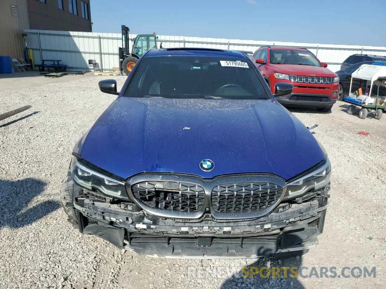 5 Photograph of a damaged car 3MW5U7J00L8B42468 BMW M3 2020