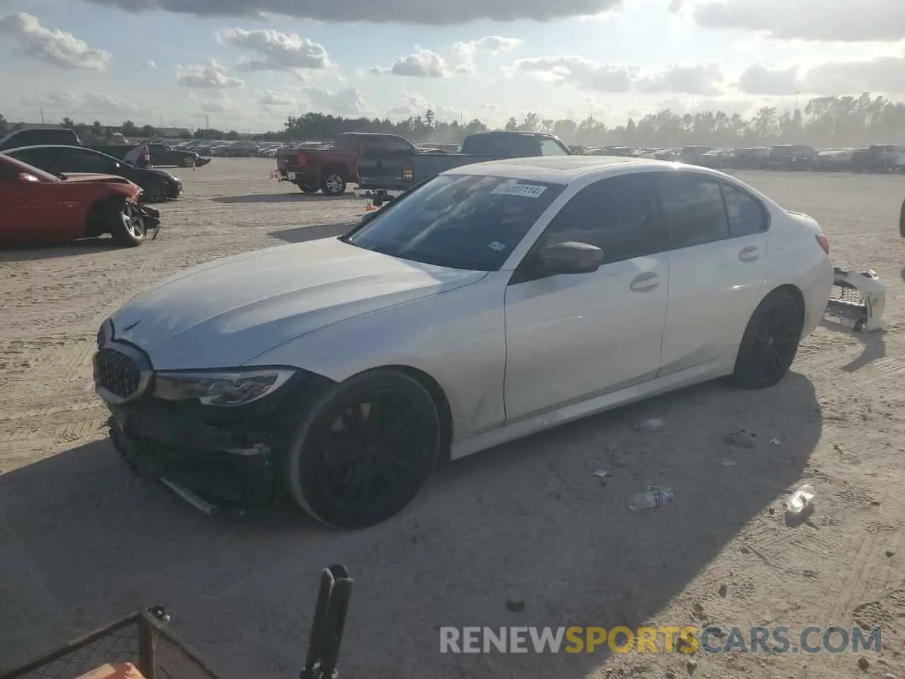 1 Фотография поврежденного автомобиля WBA5U7C02LFH02966 BMW M3 2020