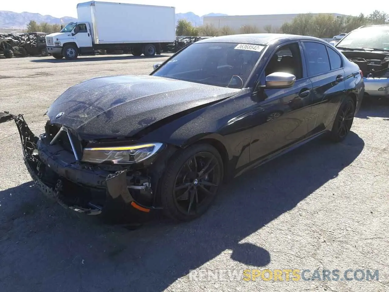 2 Фотография поврежденного автомобиля WBA5U7C03LAF54243 BMW M3 2020