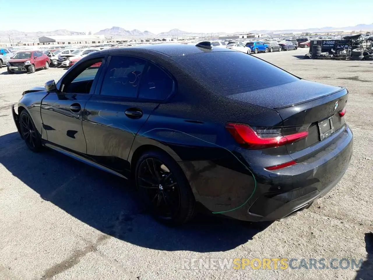 3 Фотография поврежденного автомобиля WBA5U7C03LAF54243 BMW M3 2020
