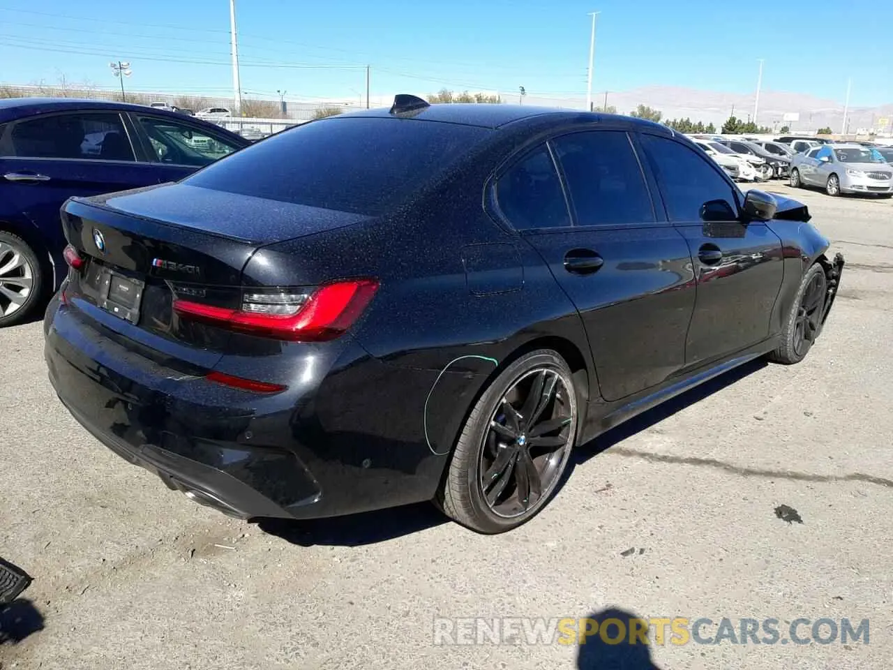 4 Фотография поврежденного автомобиля WBA5U7C03LAF54243 BMW M3 2020