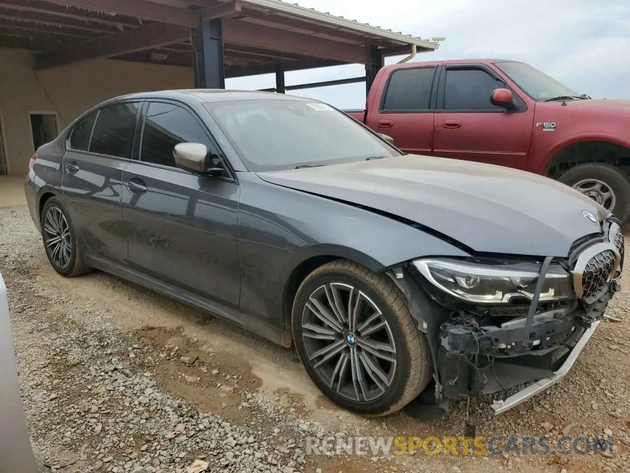4 Фотография поврежденного автомобиля WBA5U7C06LFH01576 BMW M3 2020