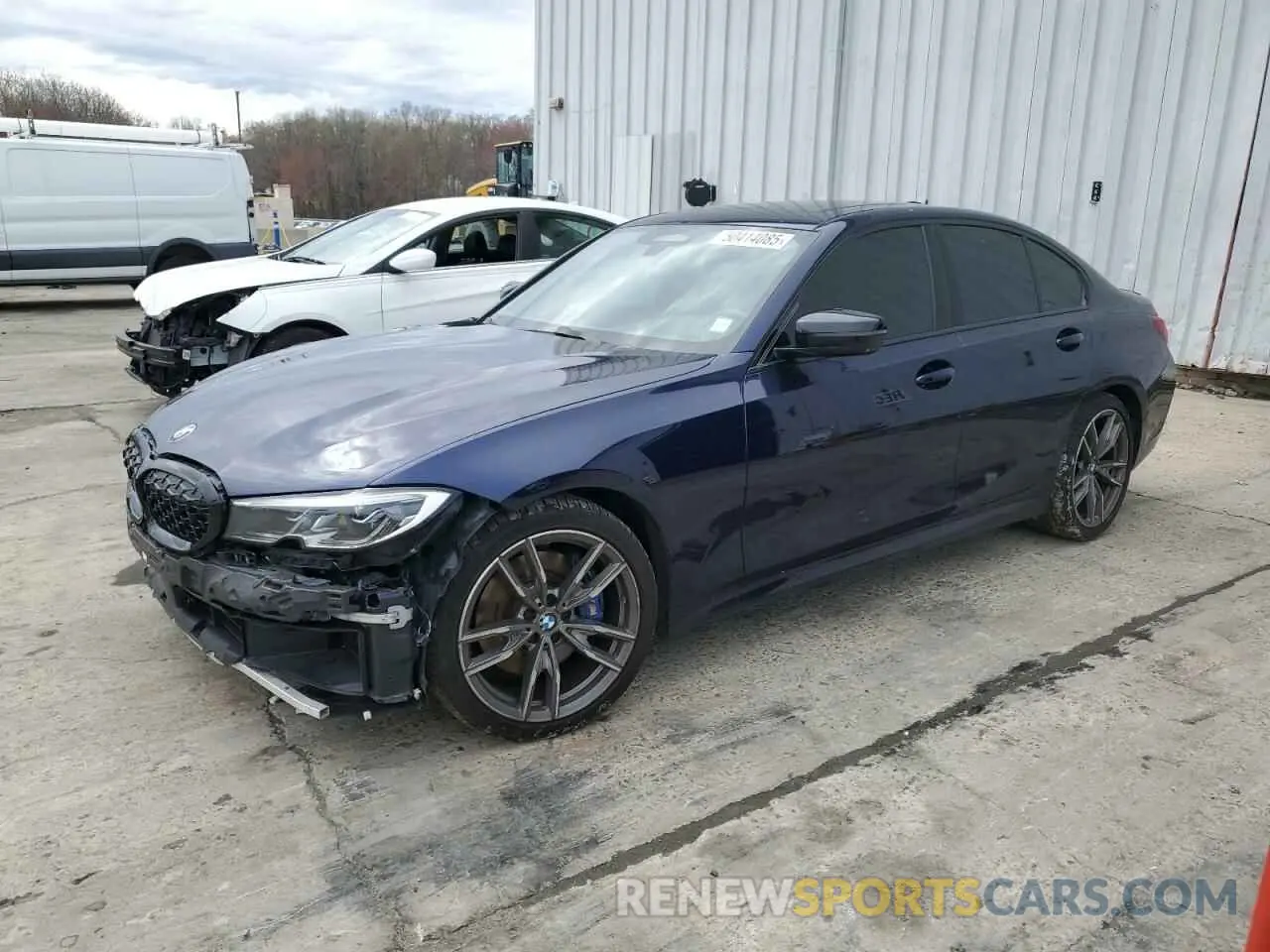 1 Photograph of a damaged car WBA5U9C00LAF54518 BMW M3 2020