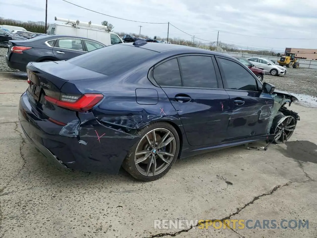 3 Photograph of a damaged car WBA5U9C00LAF54518 BMW M3 2020