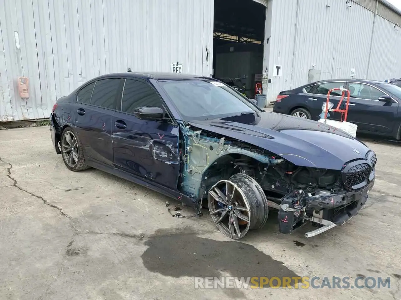 4 Photograph of a damaged car WBA5U9C00LAF54518 BMW M3 2020
