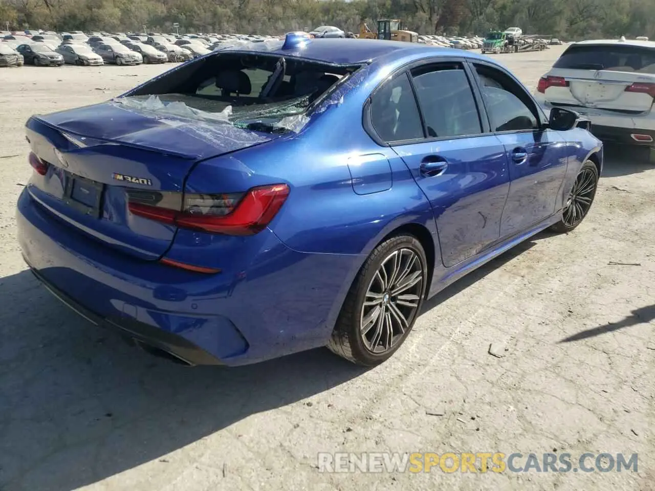 4 Фотография поврежденного автомобиля WBA5U9C04LFH34829 BMW M3 2020
