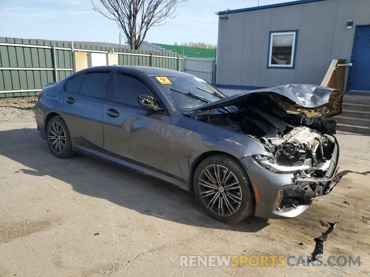 4 Photograph of a damaged car WBA5U9C09LFH06220 BMW M3 2020