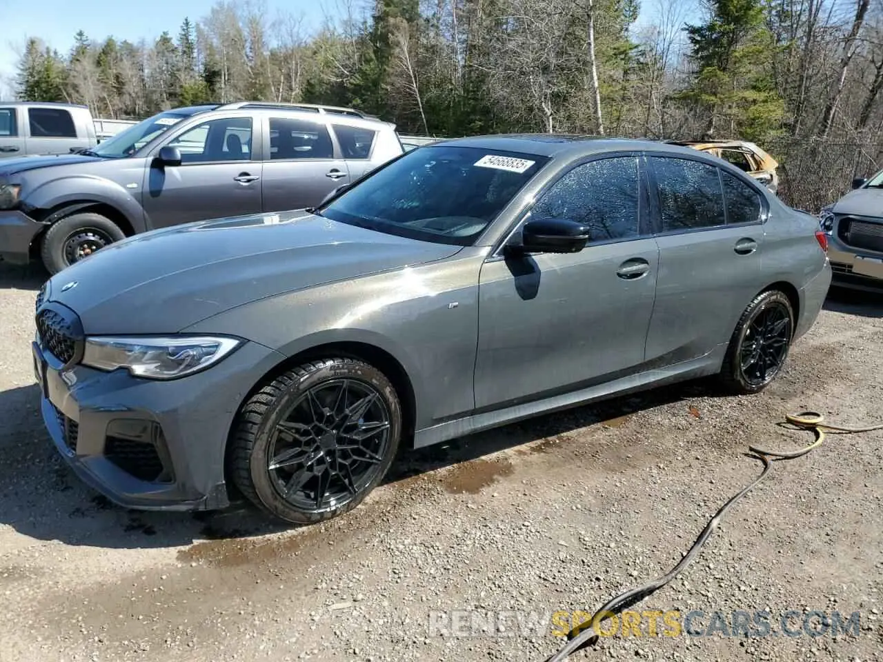 1 Фотография поврежденного автомобиля WBA5U9C09LFH32414 BMW M3 2020