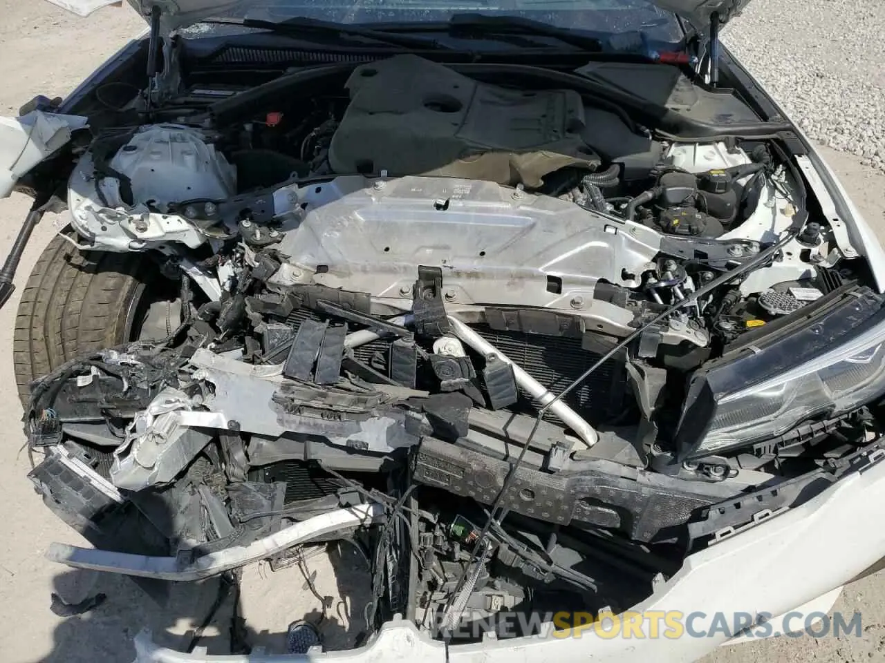 12 Photograph of a damaged car 3MW5U7J03M8C12479 BMW M3 2021