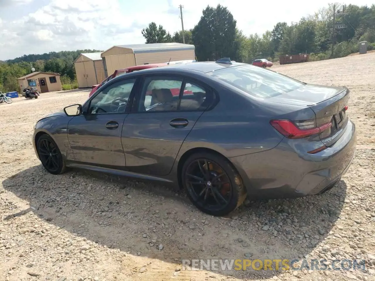 2 Photograph of a damaged car WBA5U9C06MFK07213 BMW M3 2021