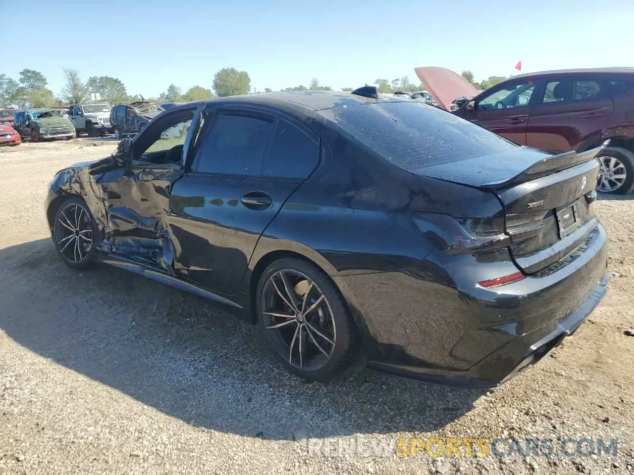 2 Фотография поврежденного автомобиля WBA5U9C09MFK07870 BMW M3 2021
