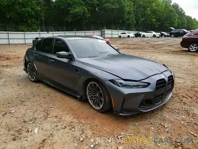 13 Фотография поврежденного автомобиля WBS33AY04MFL54422 BMW M3 2021