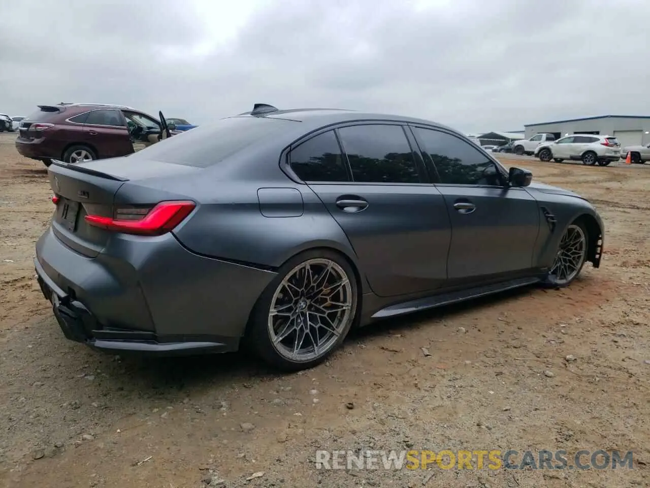 3 Фотография поврежденного автомобиля WBS33AY04MFL54422 BMW M3 2021