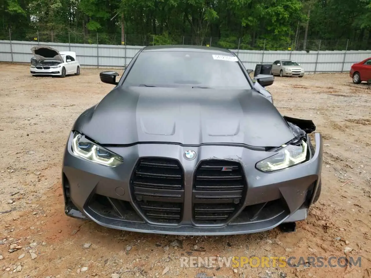 5 Фотография поврежденного автомобиля WBS33AY04MFL54422 BMW M3 2021